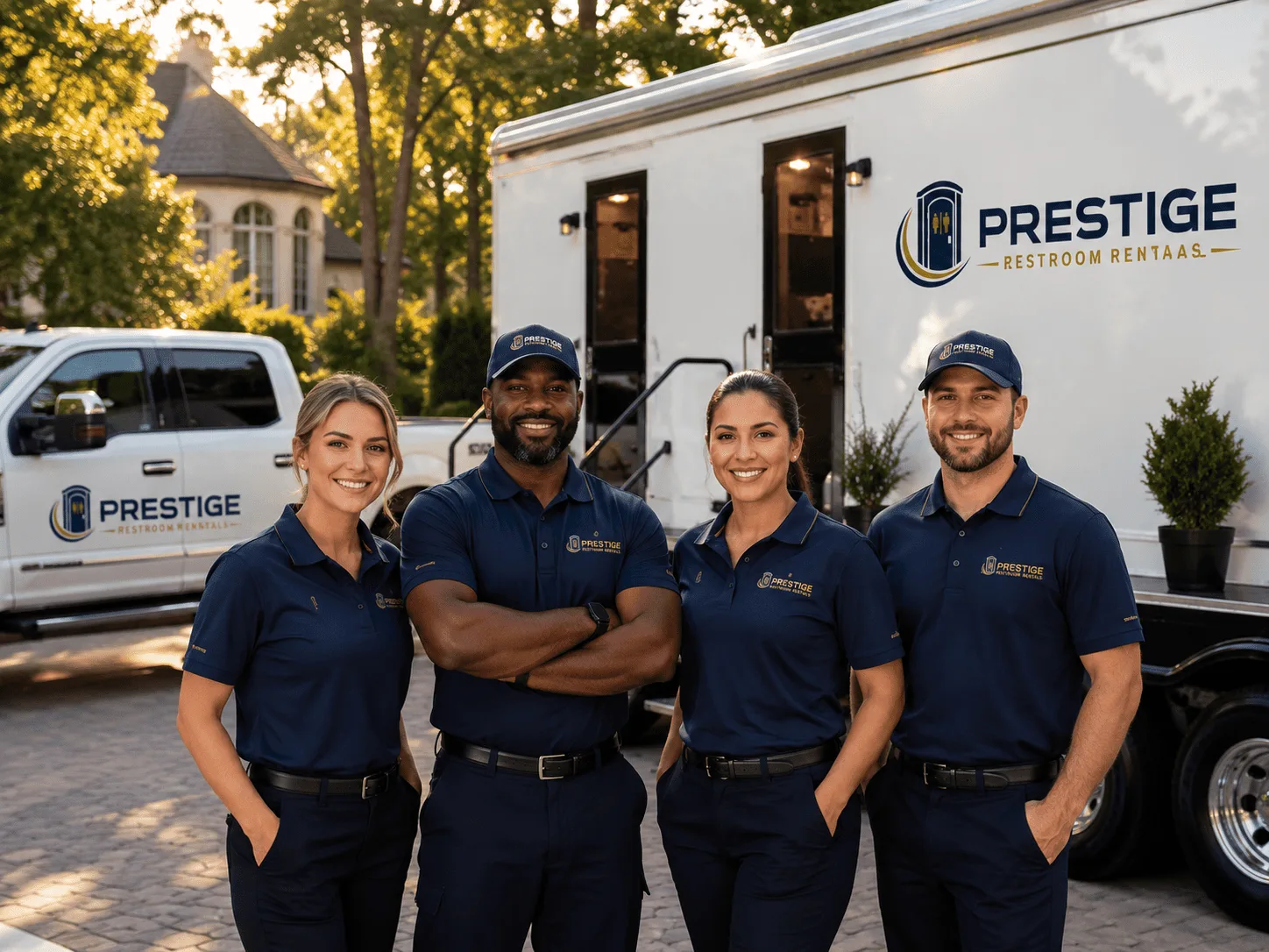 Trusted Luxury Portable Restrooms company in Howe, TX